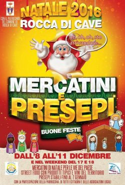 Volantino mercatini e presepi